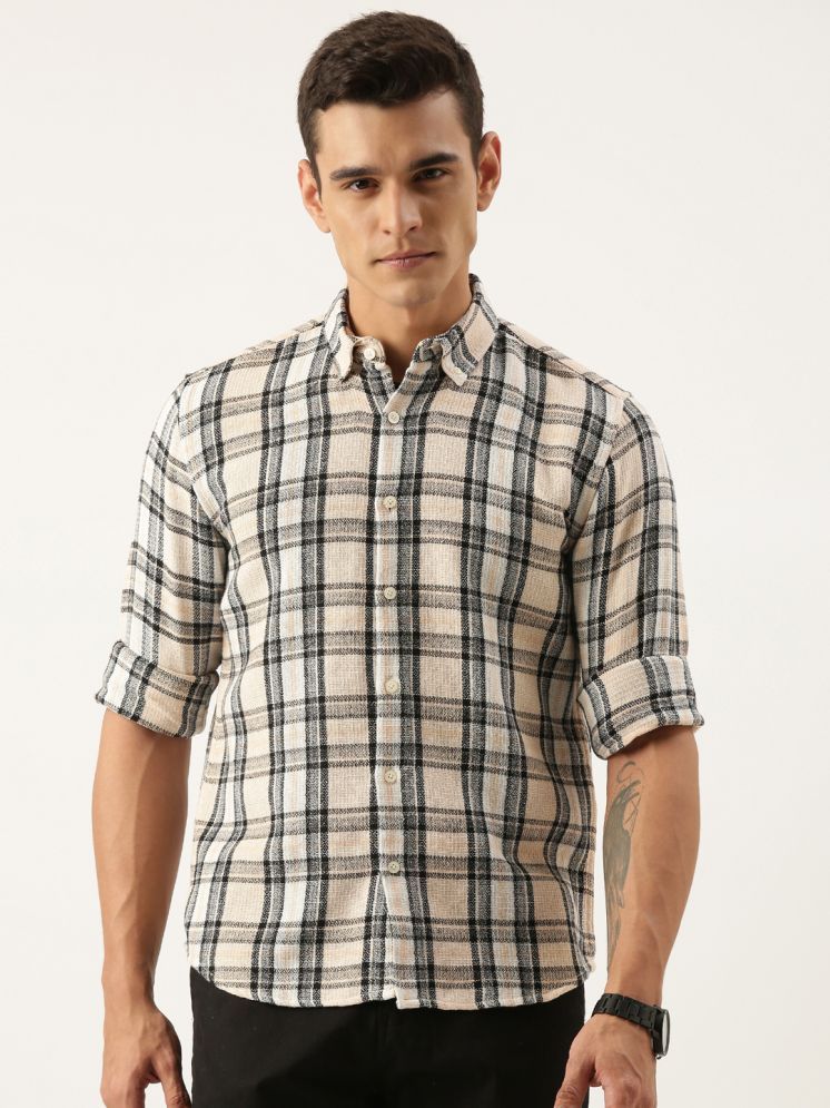     			roller fashions 100% Cotton Slim Fit Checks Full Sleeves Men's Casual Shirt - Multi ( Pack of 1 )