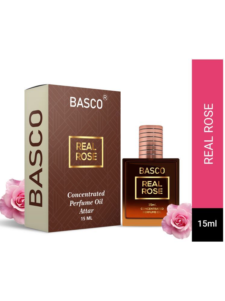     			BASCO Rose Non- Alcoholic Below 50ml Attar ( Pack of 1 )