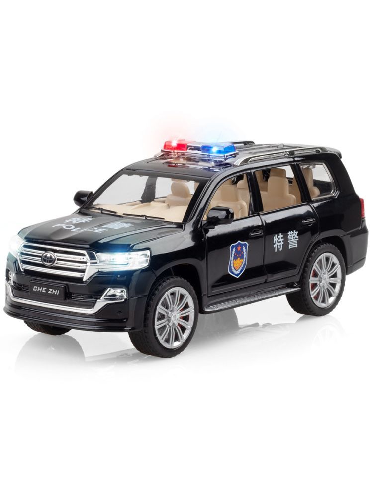     			Bluebell 1:32 BMW Police X5 SUV Model Car, Zinc Alloy Pull Back Toy car with Sound and Light for Kids Boy Girl Gift (Black-Colors as Per Stock)