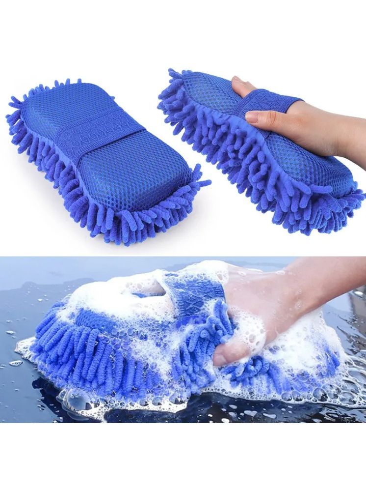     			Car Washing Sponge With Microfiber