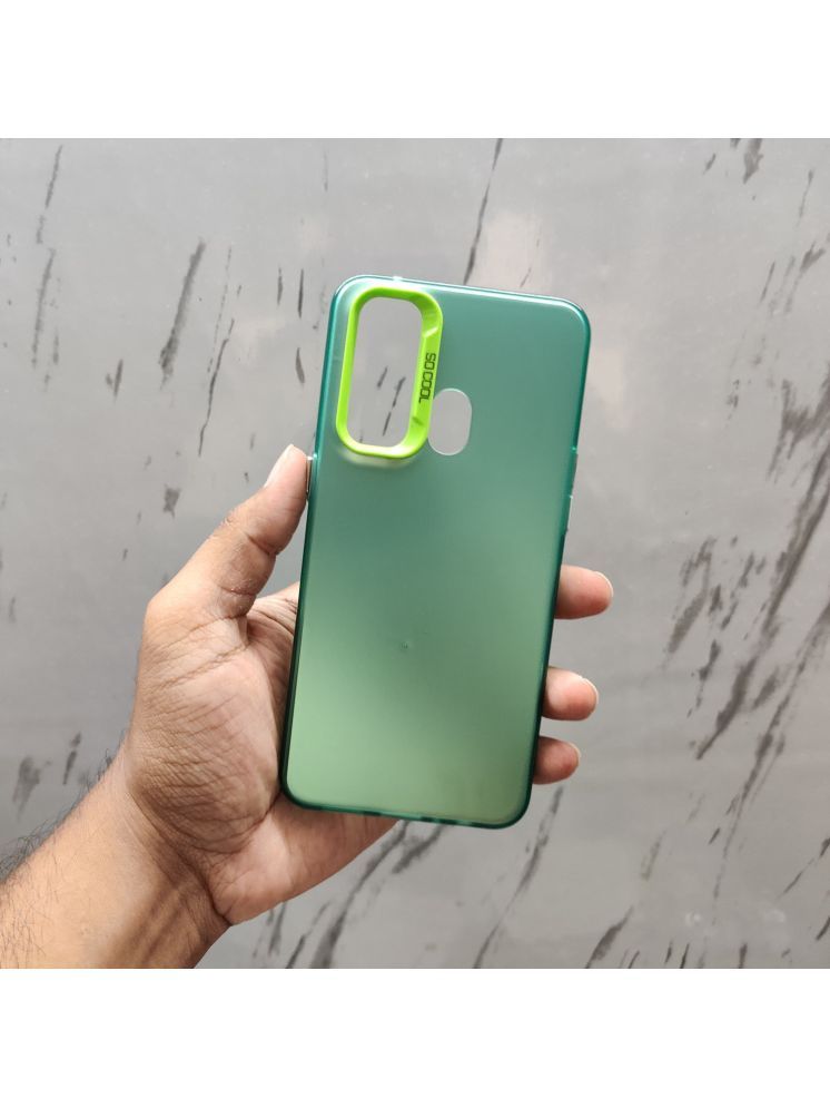     			Case Vault Covers Plain Cases Compatible For Hard Shell Cases Realme 5 Pro ( )