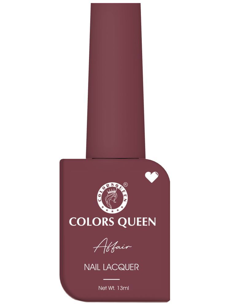     			Colors Queen Mauve Matte Nail Polish 13 ( Pack of 1 )