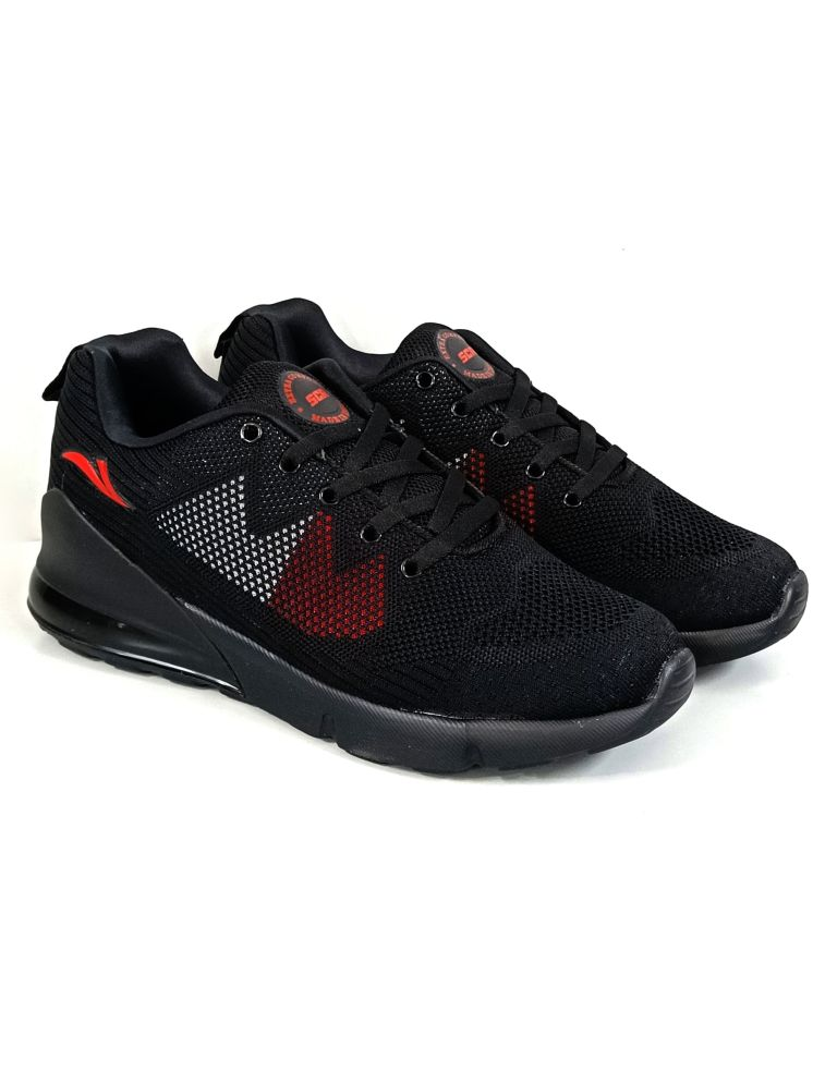     			Spacer NORTH-02 Black,Red Men's Sports Running Shoes