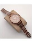 EEWHI Brown Metal Analog Womens Watch