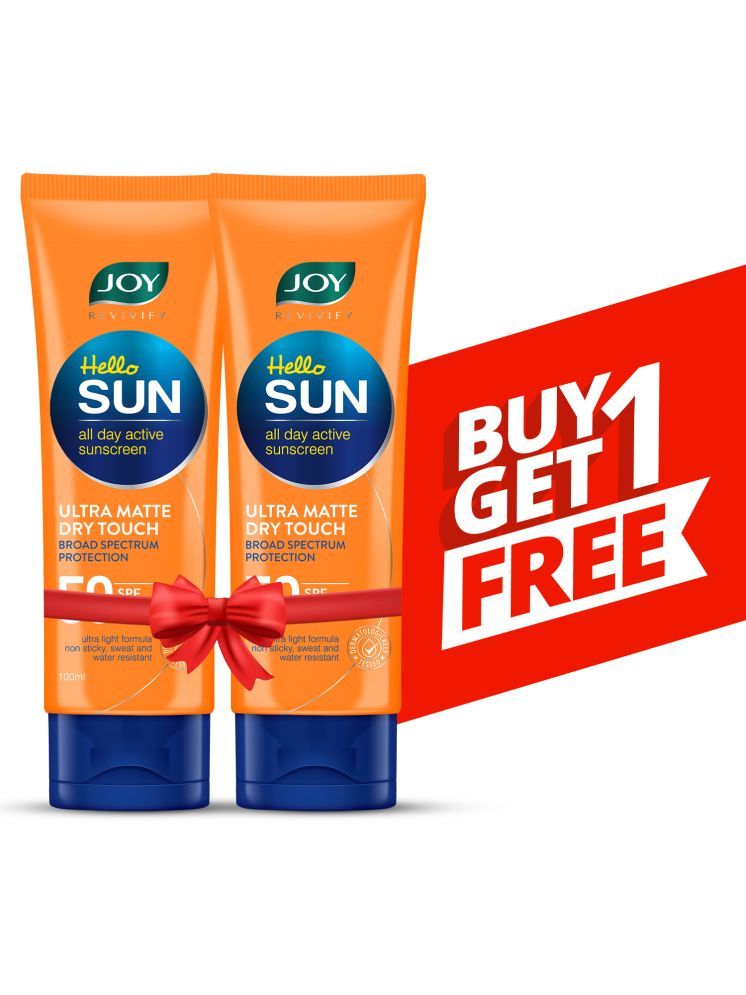     			Joy Sunscreen Cream For All Skin Type ( Pack of 2 )