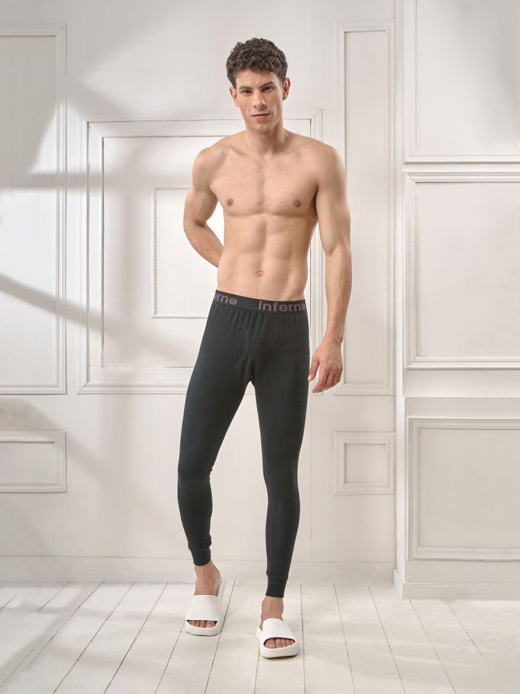     			Lux Inferno Cotton Men's Thermal Bottoms ( Black ) Prime_Blk_Tro_1 Pc