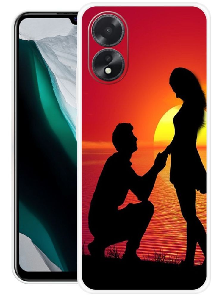     			PAEDICON Multicolor Printed Back Cover Silicon Compatible For Oppo A38 4G ( Pack of 1 )