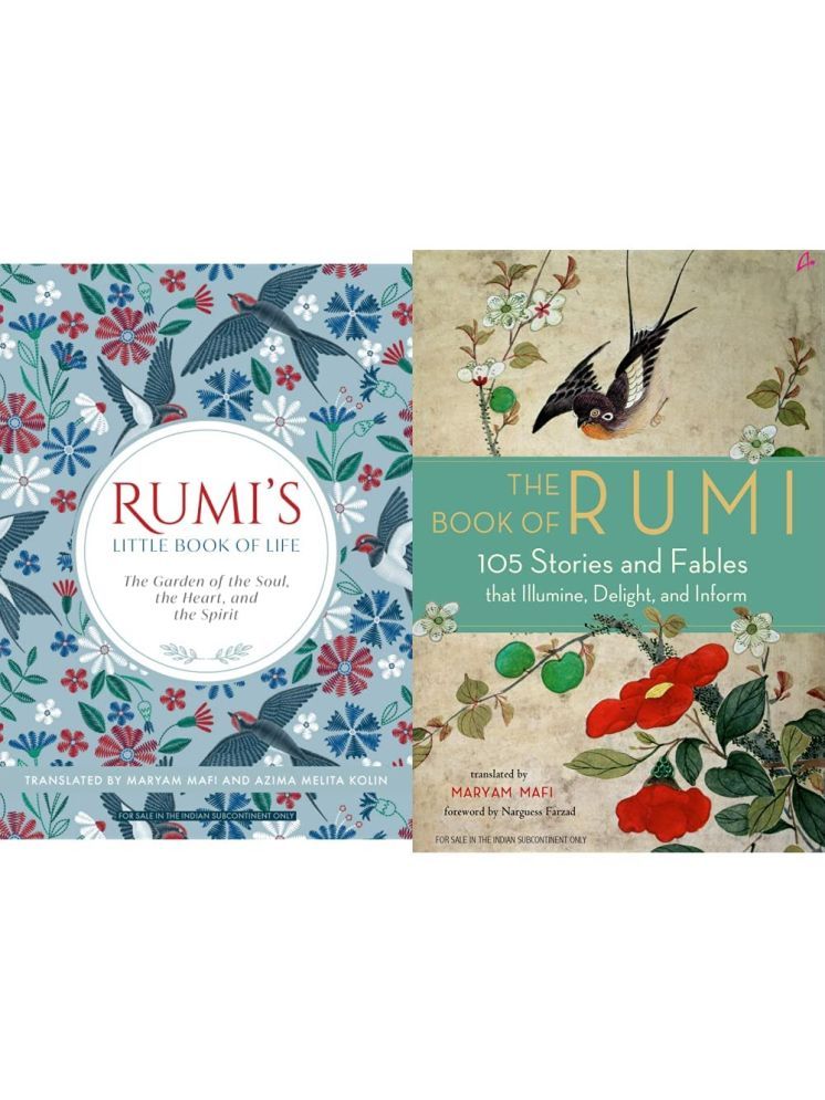     			Rumi's Little Book of Life: The Garden of the Soul, the Heart, and the Spirit + The Book of Rumi: 105 Stories and Fables that Illumine, Delight, and Inform(Set of 2 Books)