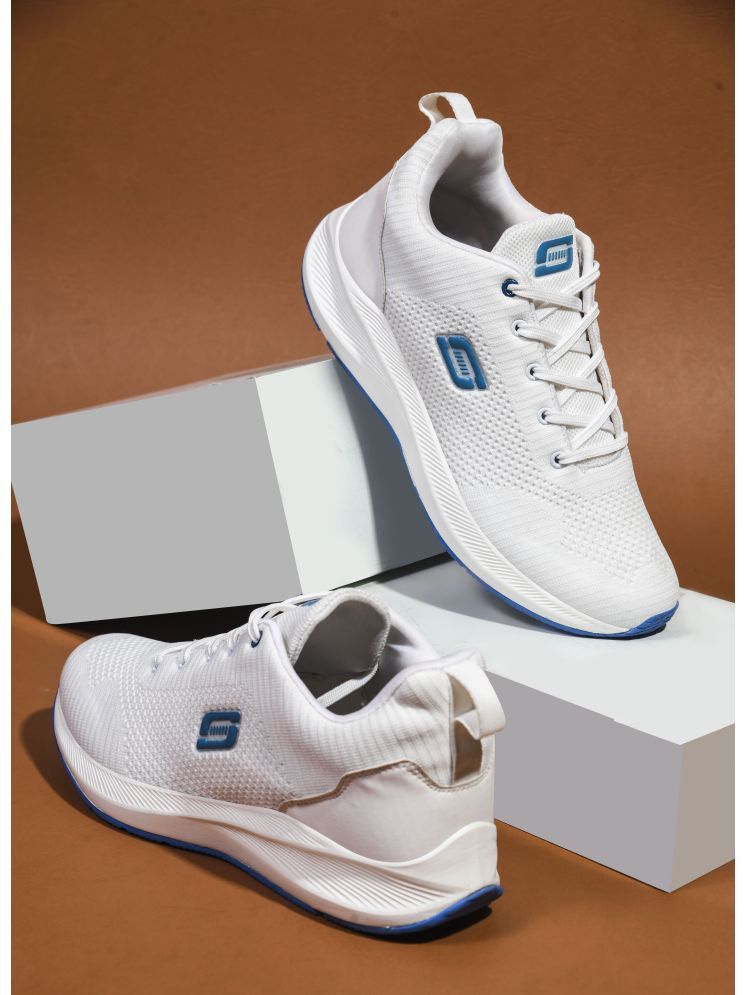     			TurnX Window_White-Blue Blue Men's Sports Running Shoes