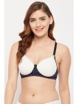 Clovia White Nylon Lightly Padded Women's T-Shirt Bra ( Pack of 1 )