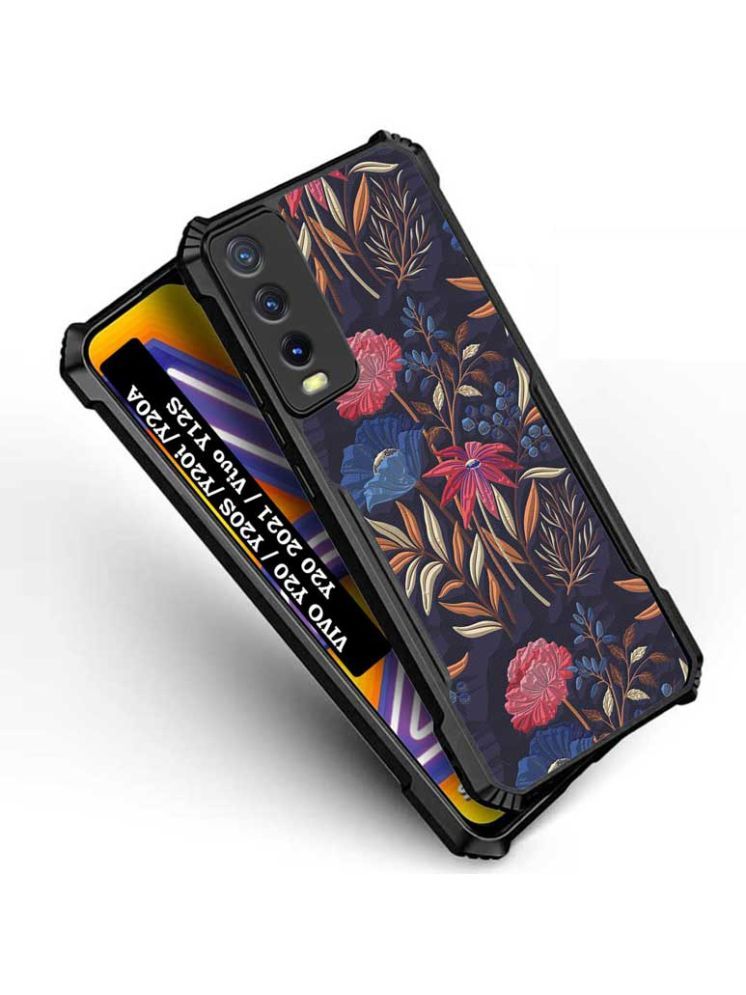     			COBERTA Multicolor Printed Back Cover Polycarbonate Compatible For Vivo Y20i ( Pack of 1 )