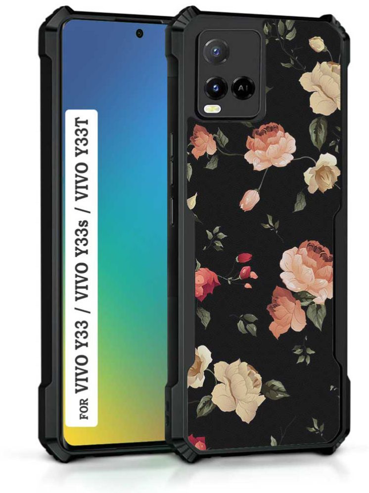     			COBERTA Multicolor Printed Back Cover Polycarbonate Compatible For Vivo y21t ( Pack of 1 )