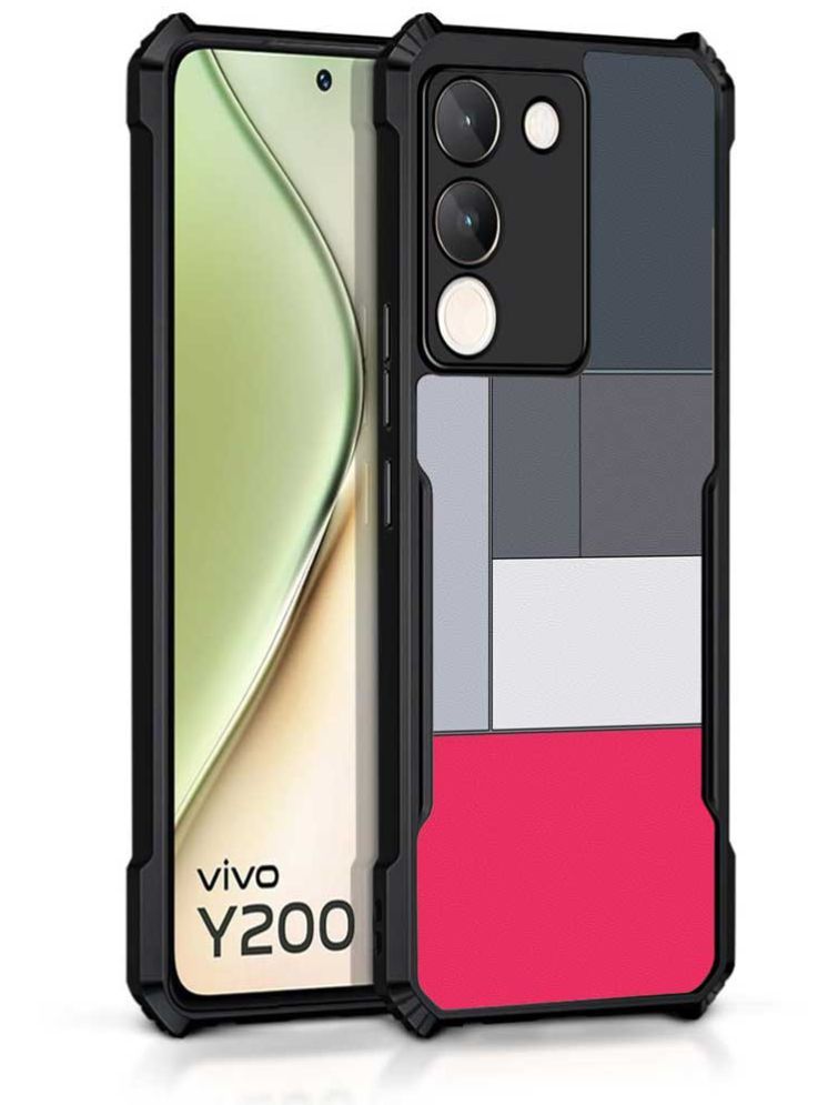     			COBERTA Multicolor Printed Back Cover Polycarbonate Compatible For Vivo Y200 ( Pack of 1 )