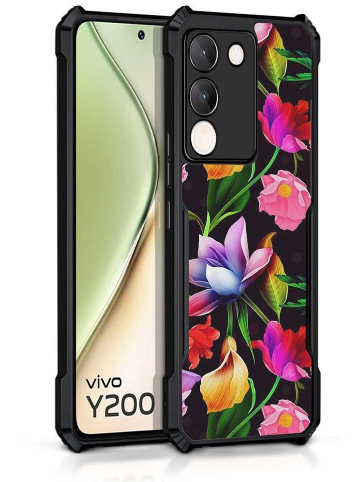     			COBERTA Multicolor Printed Back Cover Polycarbonate Compatible For Vivo Y200 ( Pack of 1 )