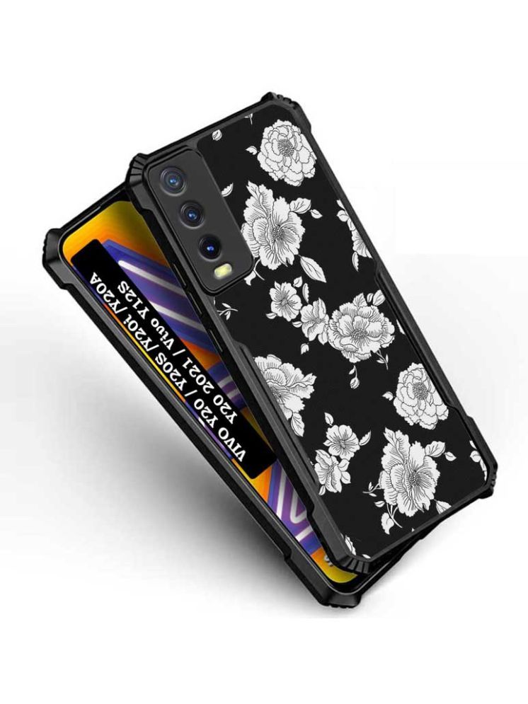     			COBERTA Multicolor Printed Back Cover Polycarbonate Compatible For Vivo Y20i ( Pack of 1 )