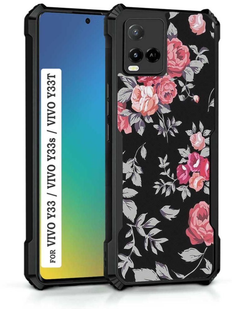     			COBERTA Multicolor Printed Back Cover Polycarbonate Compatible For VIVO Y33S ( Pack of 1 )