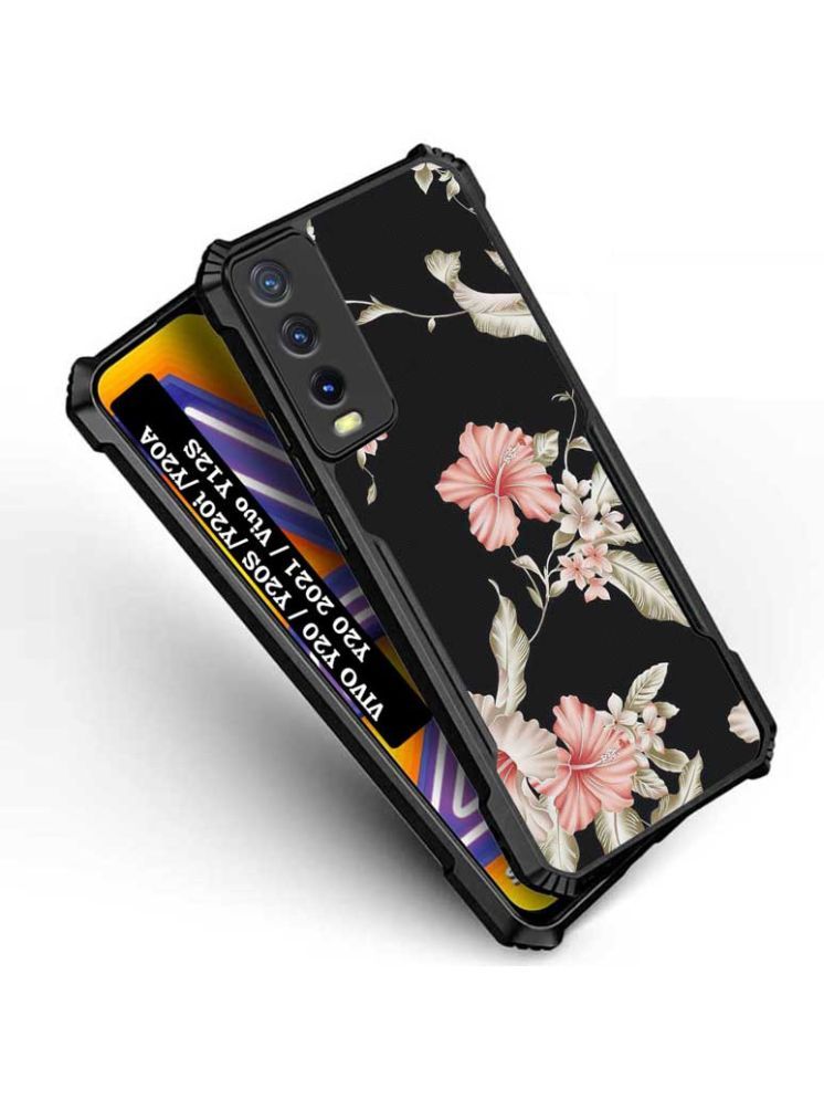     			COBERTA Multicolor Printed Back Cover Polycarbonate Compatible For Vivo Y20i ( Pack of 1 )