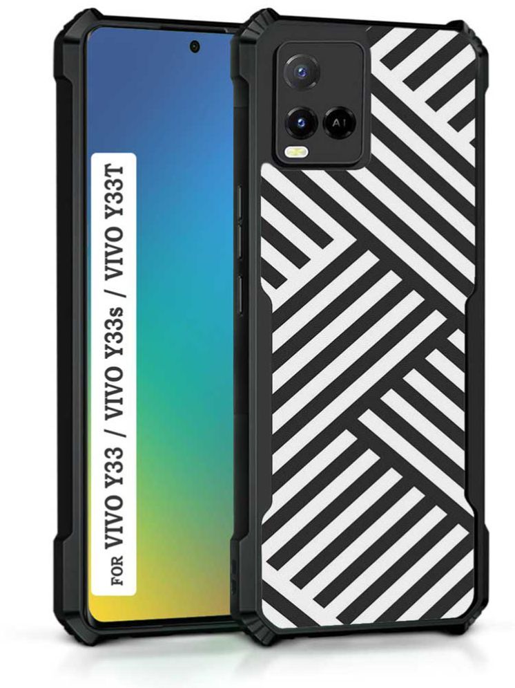     			COBERTA Multicolor Printed Back Cover Polycarbonate Compatible For Vivo Y21 ( Pack of 1 )