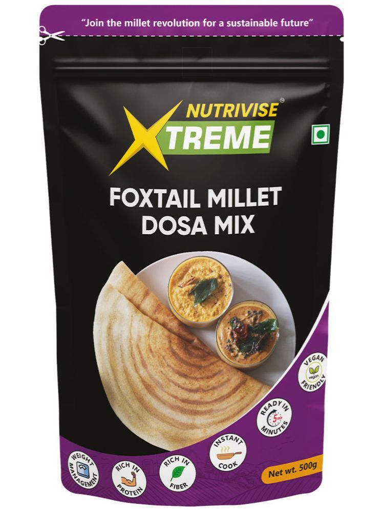     			Nutrivise Xtreme Foxtail Millet Dosa Mix Instant Mix 500 gm