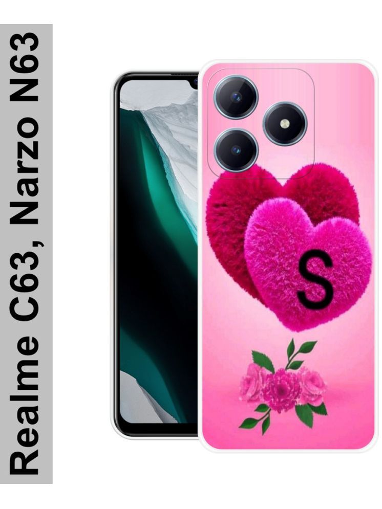     			PAEDICON Multicolor Printed Back Cover Silicon Compatible For Realme C63 5G ( Pack of 1 )