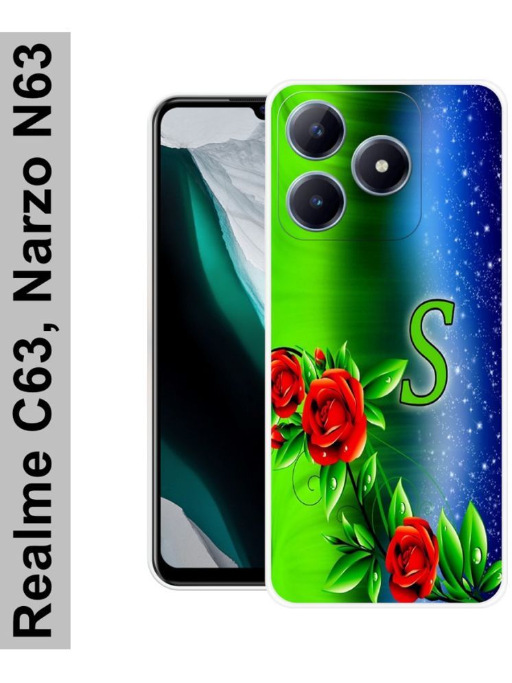     			PAEDICON Multicolor Printed Back Cover Silicon Compatible For Realme C63 5G ( Pack of 1 )