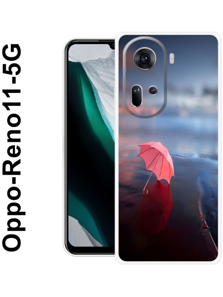     			PAEDICON Multicolor Printed Back Cover Silicon Compatible For OPPO Reno 11 5G ( Pack of 1 )