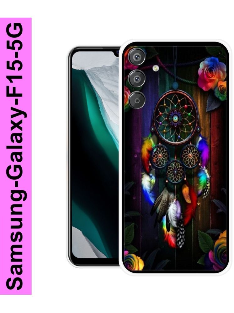     			PAEDICON Multicolor Printed Back Cover Silicon Compatible For Samsung Galaxy M15 5G ( Pack of 1 )