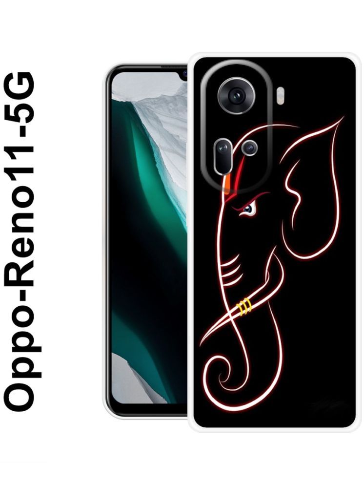     			PAEDICON Multicolor Printed Back Cover Silicon Compatible For OPPO Reno 11 5G ( Pack of 1 )