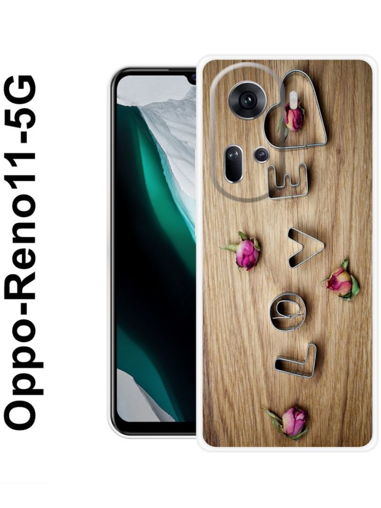     			PAEDICON Multicolor Printed Back Cover Silicon Compatible For OPPO Reno 11 5G ( Pack of 1 )