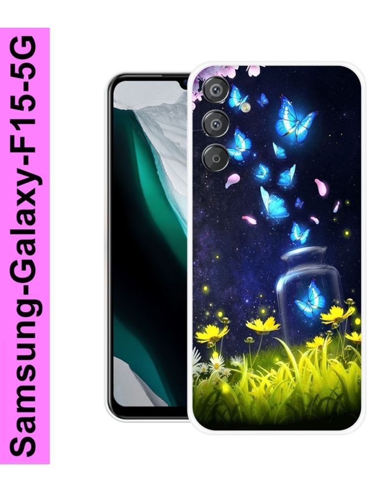     			PAEDICON Multicolor Printed Back Cover Silicon Compatible For Samsung Galaxy M15 5G ( Pack of 1 )