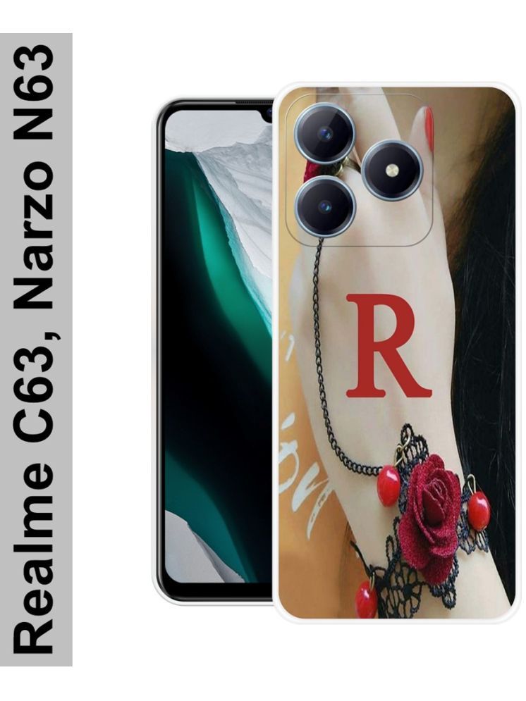     			PAEDICON Multicolor Printed Back Cover Silicon Compatible For Realme C63 5G ( Pack of 1 )