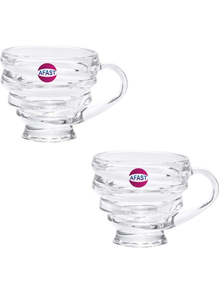     			Somil Glass Coffee & Tea Cup Floral Glass Tea Cup 150 ml ( Pack of 2 )