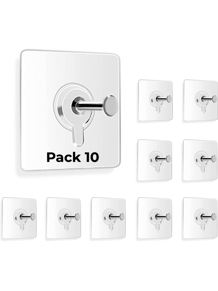     			Photo Frame Hooks & Wall Hangers Tex Hooks Pack of 10 for Wall Heavy Duty, Self Adhesive Hook, Wall hangings, Kitchen Accessories Item