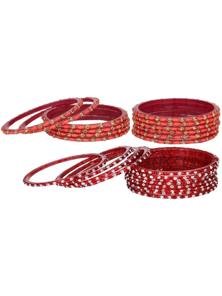     			Somil Multicolor Bangle Set ( Pack of 24 )