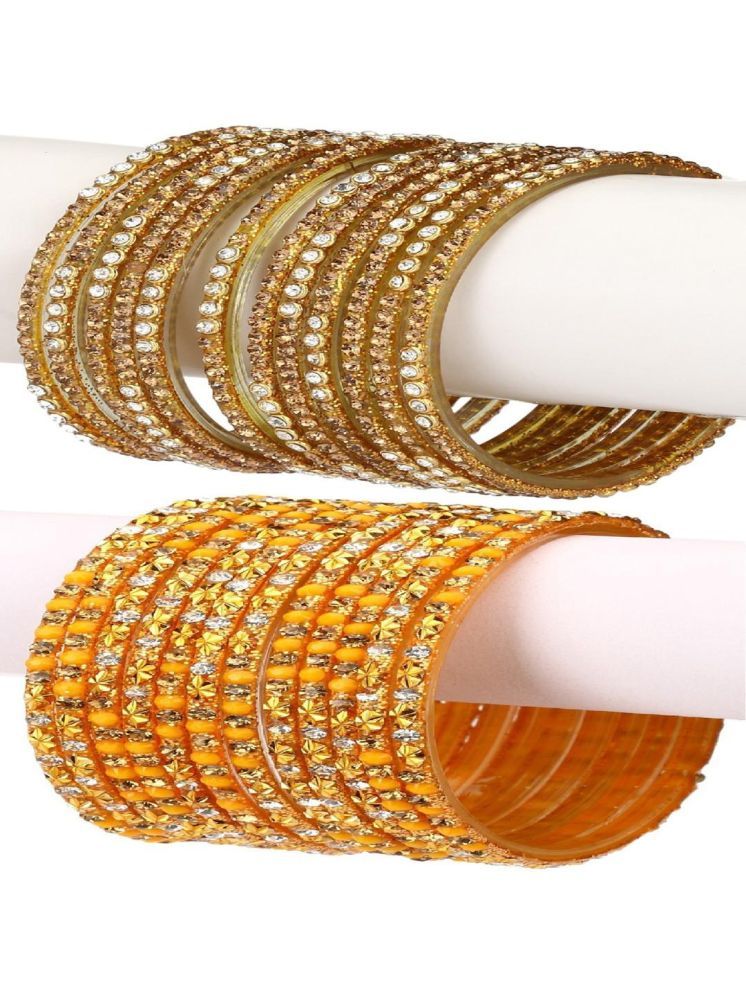     			Somil Multicolor Bangle Set ( Pack of 24 )