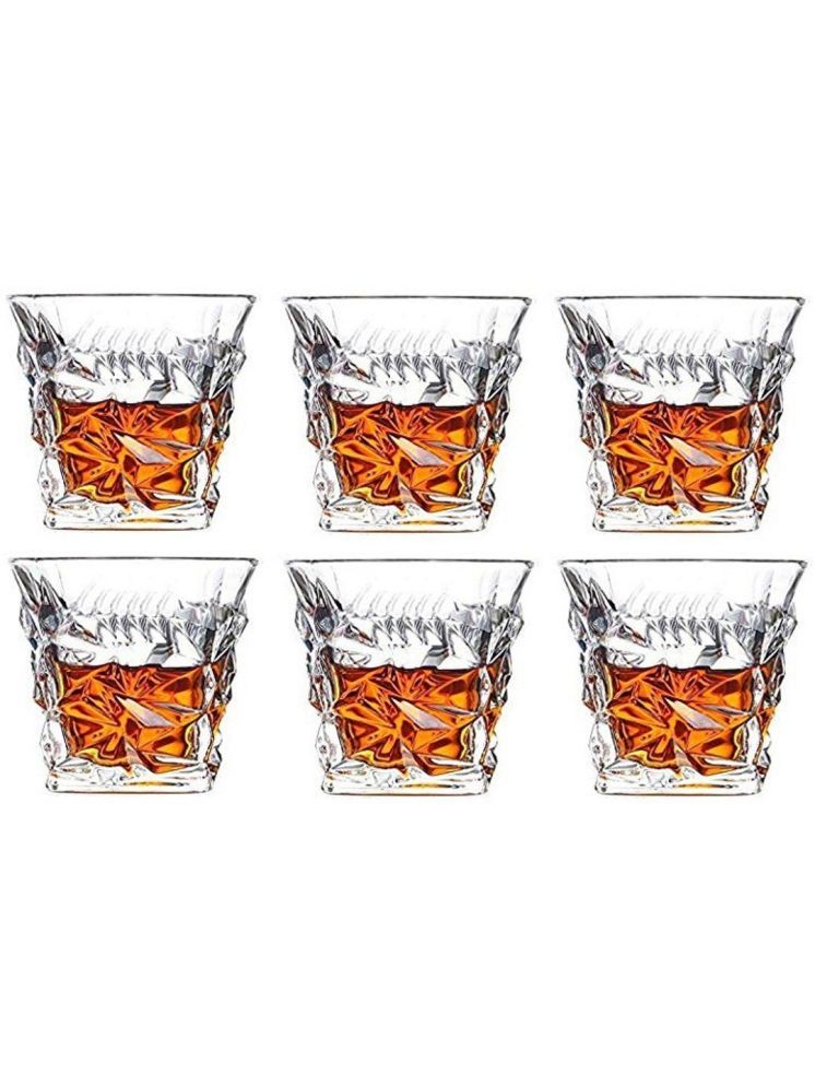     			Somil Party Glass/Beer Mug Glass Plain Water Glass 350 ml ( Pack of 6 ) Transparent