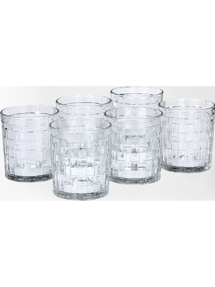     			Somil Party Glass/Beer Mug Glass Plain Water Glass 350 ml ( Pack of 6 ) Transparent