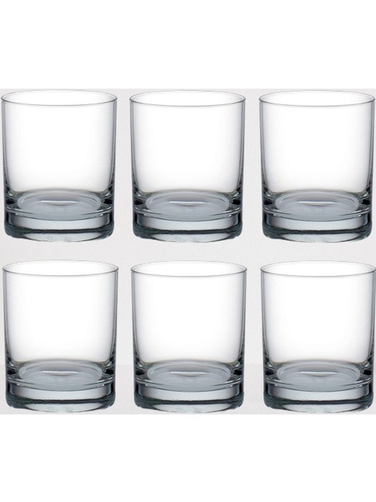     			Somil Party Glass/Beer Mug Glass Plain Water Glass 350 ml ( Pack of 6 ) Transparent