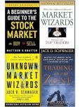 A Beginner's Guide to the Stock Market + Unknown Market Wizards + Market Wizards: Interviews with Top Traders  + Trading in the Zone