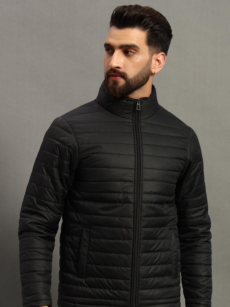     			Nuovo Polyester Men's Puffer Jacket - Black ( Pack of 1 )