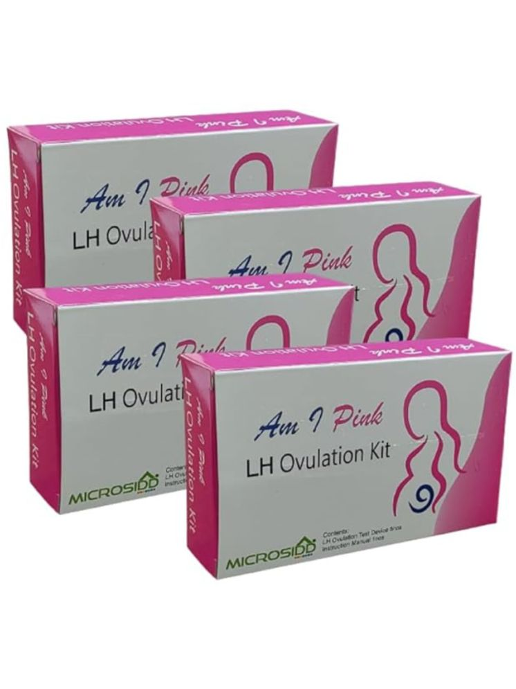     			MICROSIDD Am I Pink LH Ovulation Kit (20 Tests, Pack of 20)