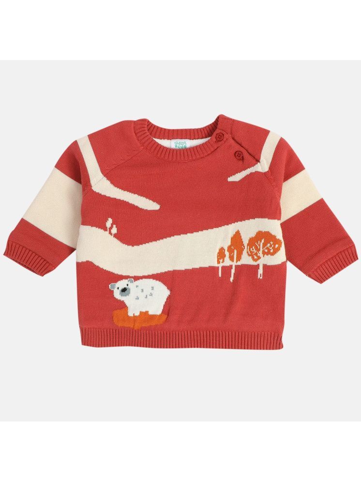     			MINI KLUB Pack of 1 Boys Cotton Cardigan Sweater ( Red )