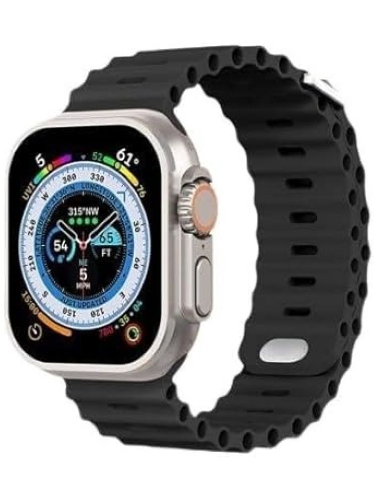     			OCEAN THREEZ T800 Black Smart Watch