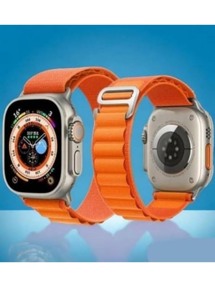     			OCEAN THREEZ T800 Orange Orange Smart Watch