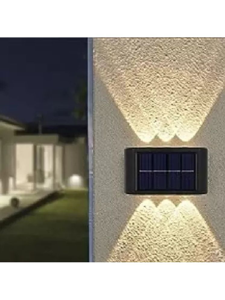     			SPARKWORLD 1W Solar Outdoor Wall Light ( Pack of 1 )