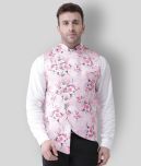 Hangup Multi Cotton Blend Nehru Jacket