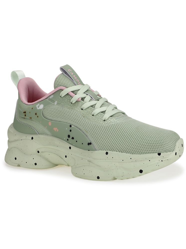     			Campus - Green Women's Running Shoes