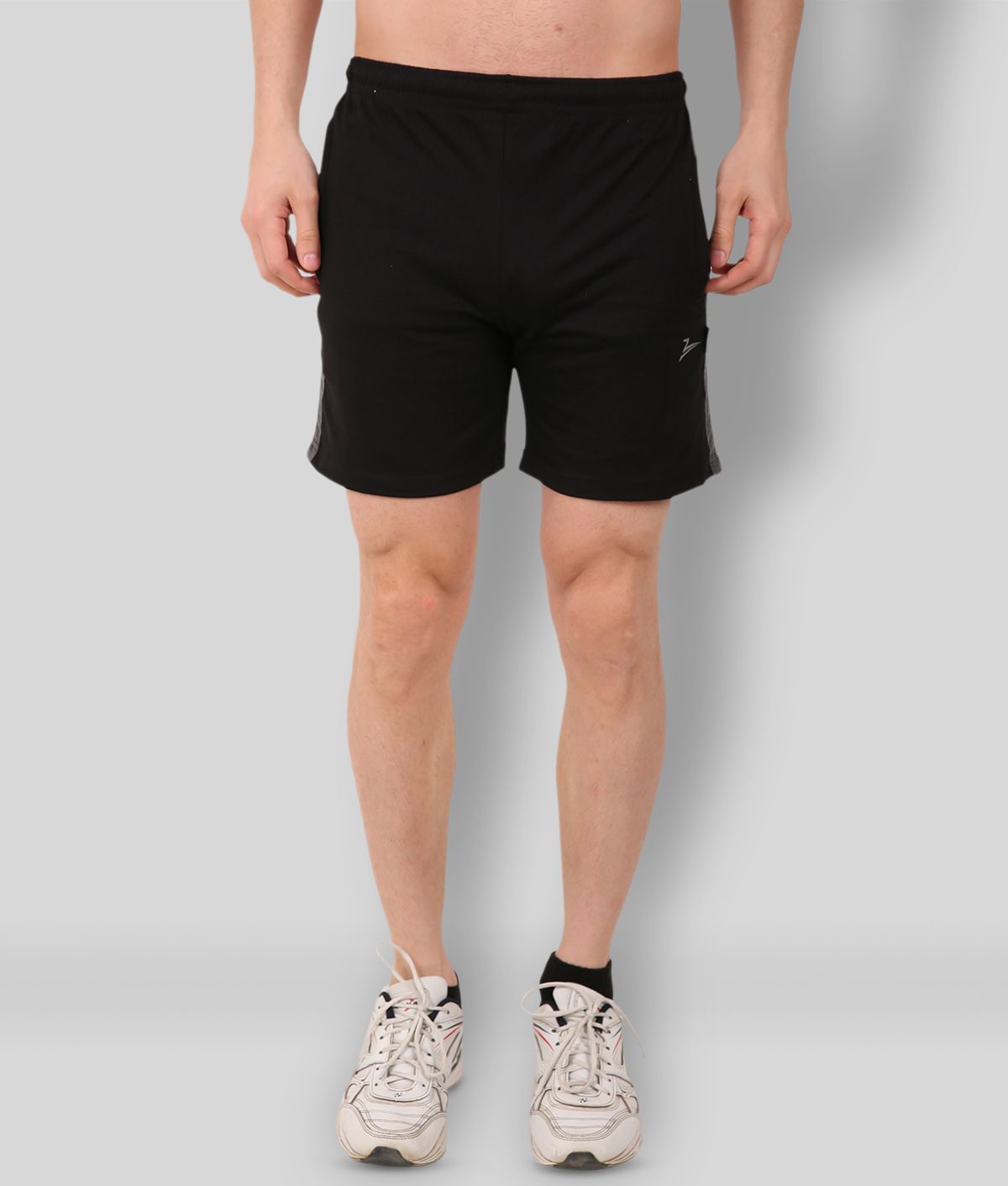     			Zeffit - Black Cotton Blend Men's Shorts ( Pack of 1 )