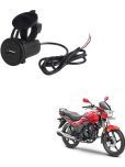 Hero Passion Pro Black USB  Bike Charger