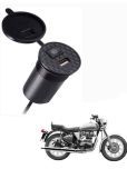 Royal Enfield All Bike Model Black USB  Bike Charger